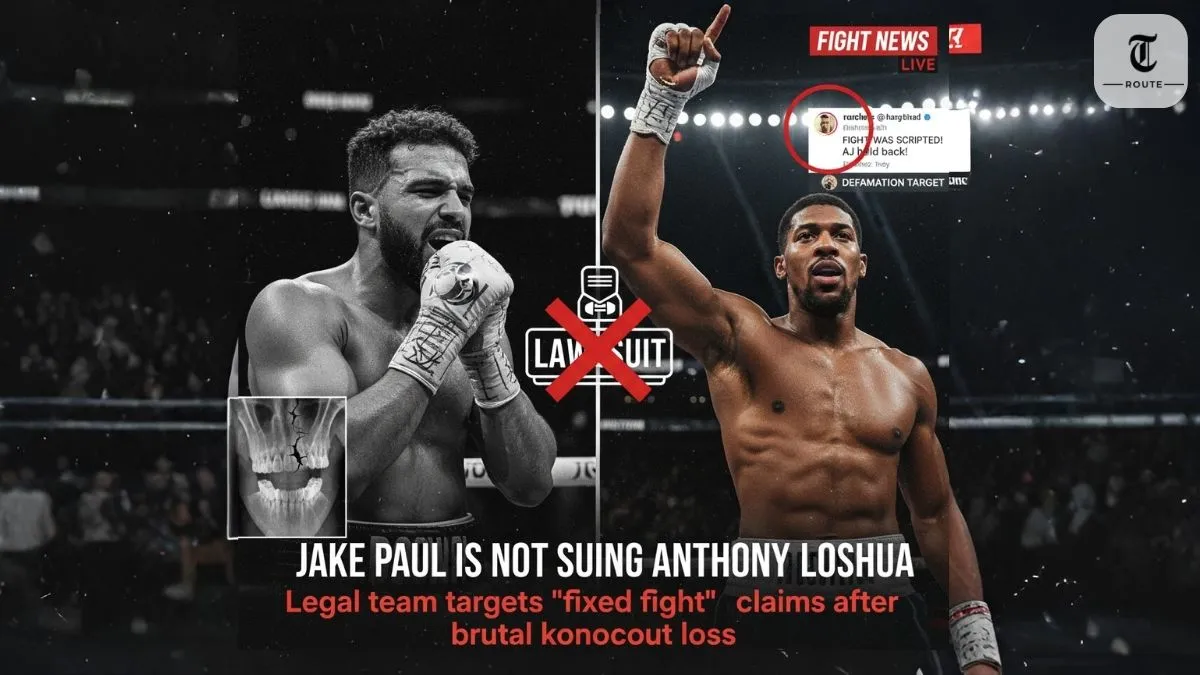 Jake Paul Anthony Joshua Lawsuit Rumors