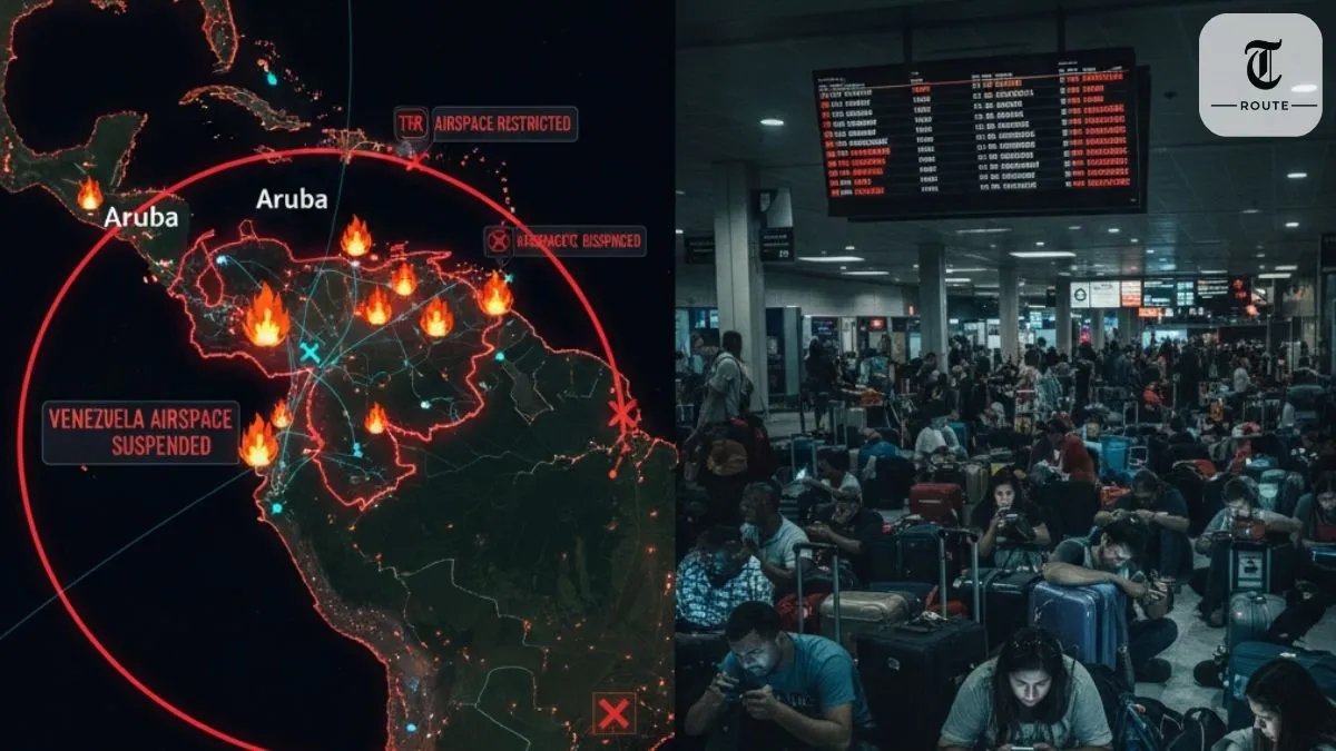 Caribbean Airspace Restrictions FAA NOTAM Map