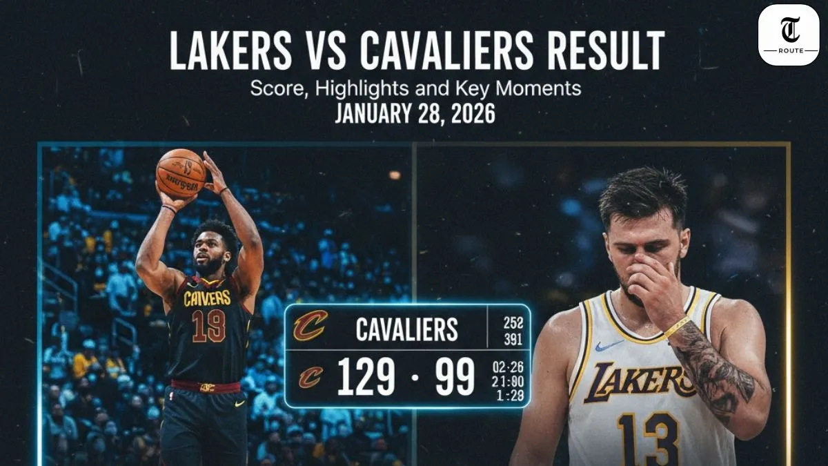 Lakers vs Cavaliers Result: Score, Highlights and Key Moments