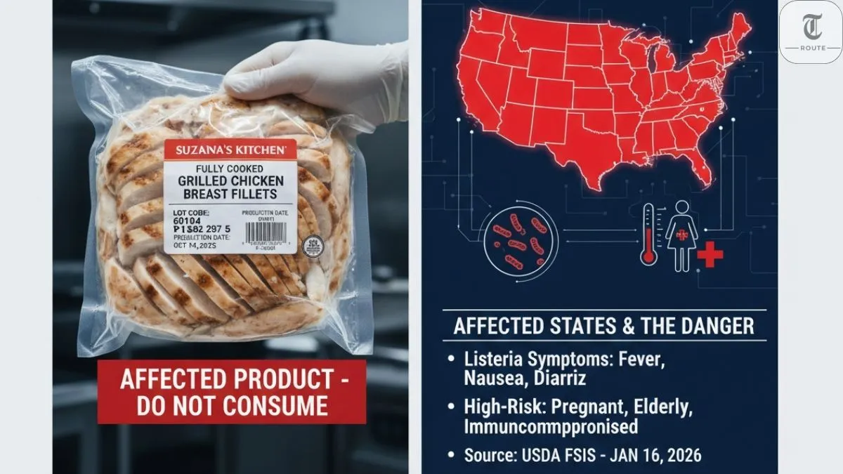 Chicken Listeria Recall: 13,720 Pounds of Ready-to-Eat Chicken Recalled Across Seven US States Today