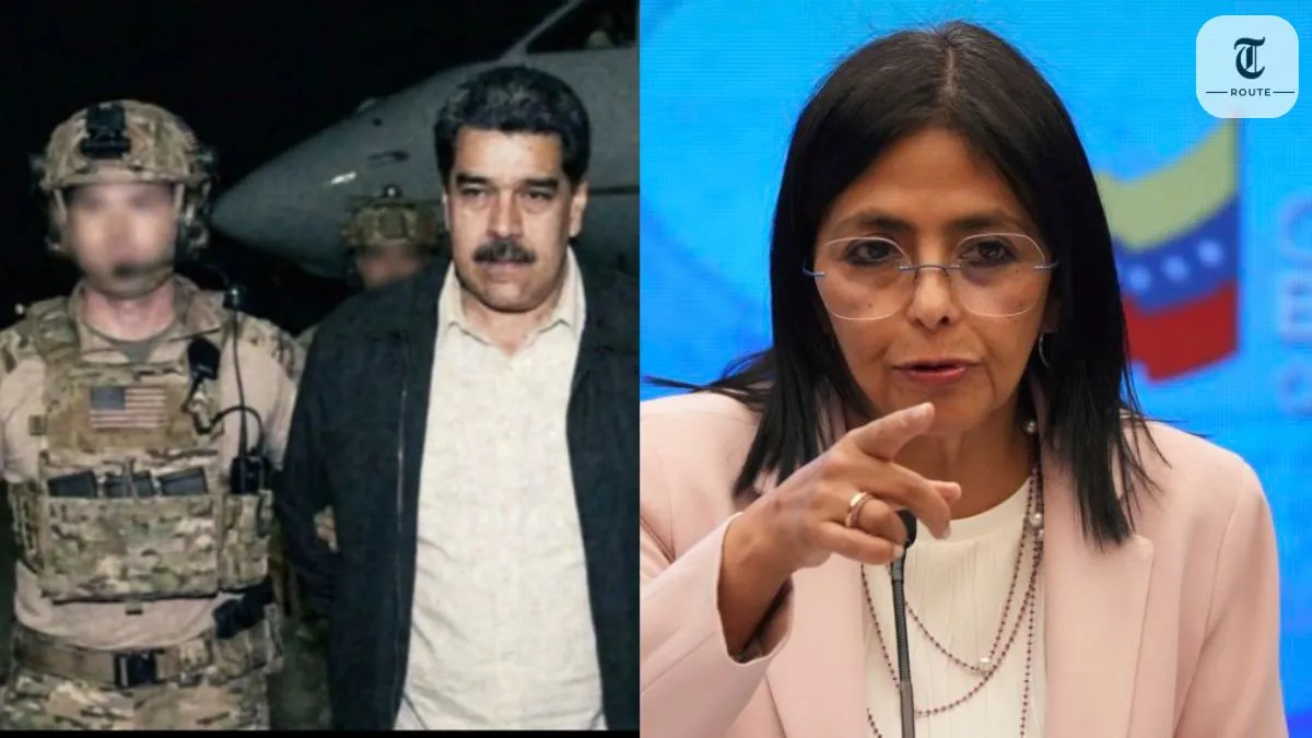 who is in charge of venezuela now, venezuela interim president, delcy rodriguez maduro succession, venezuela leadership 2026