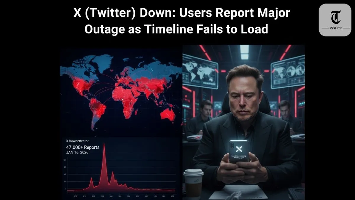 X (Twitter) Down: Users Report Major Outage as Timeline Fails to Load
