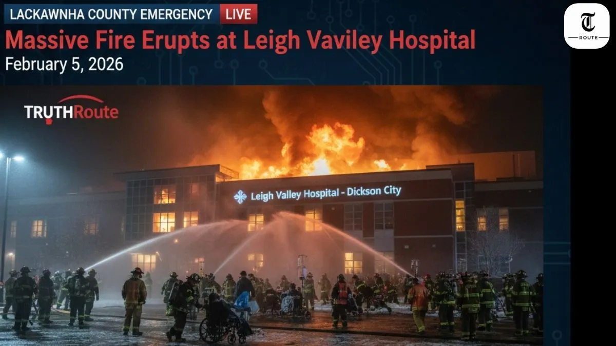 Massive Fire at Lehigh Valley Hospital – Dickson City: Evacuation Details, Damage Reports, and Future Status