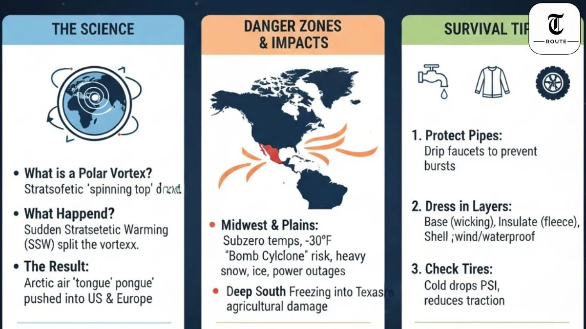 Polar Vortex Collapse 2026: Why the “Arctic Doors” Are Opening and Which States Will Hit -30°F