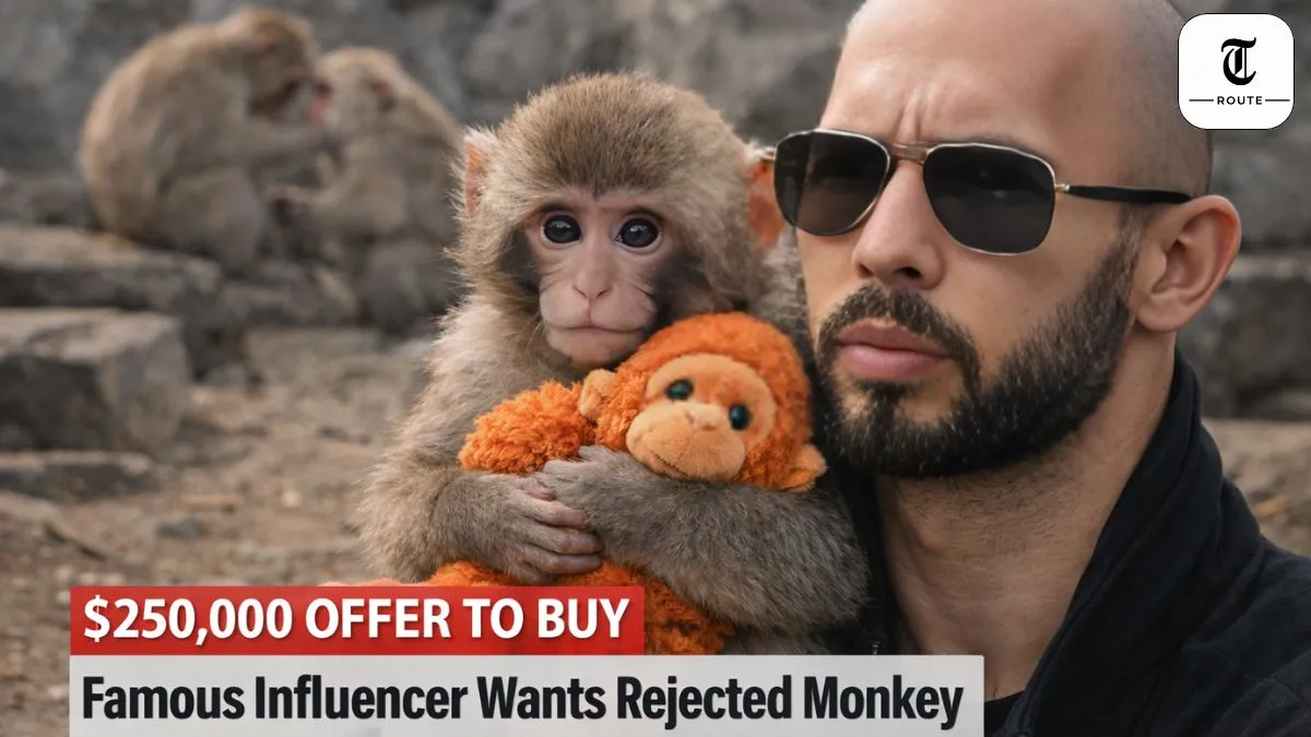 Andrew Tate Offers $250,000 to Acquire Viral “Plush Toy” Macaque from Japanese Zoo