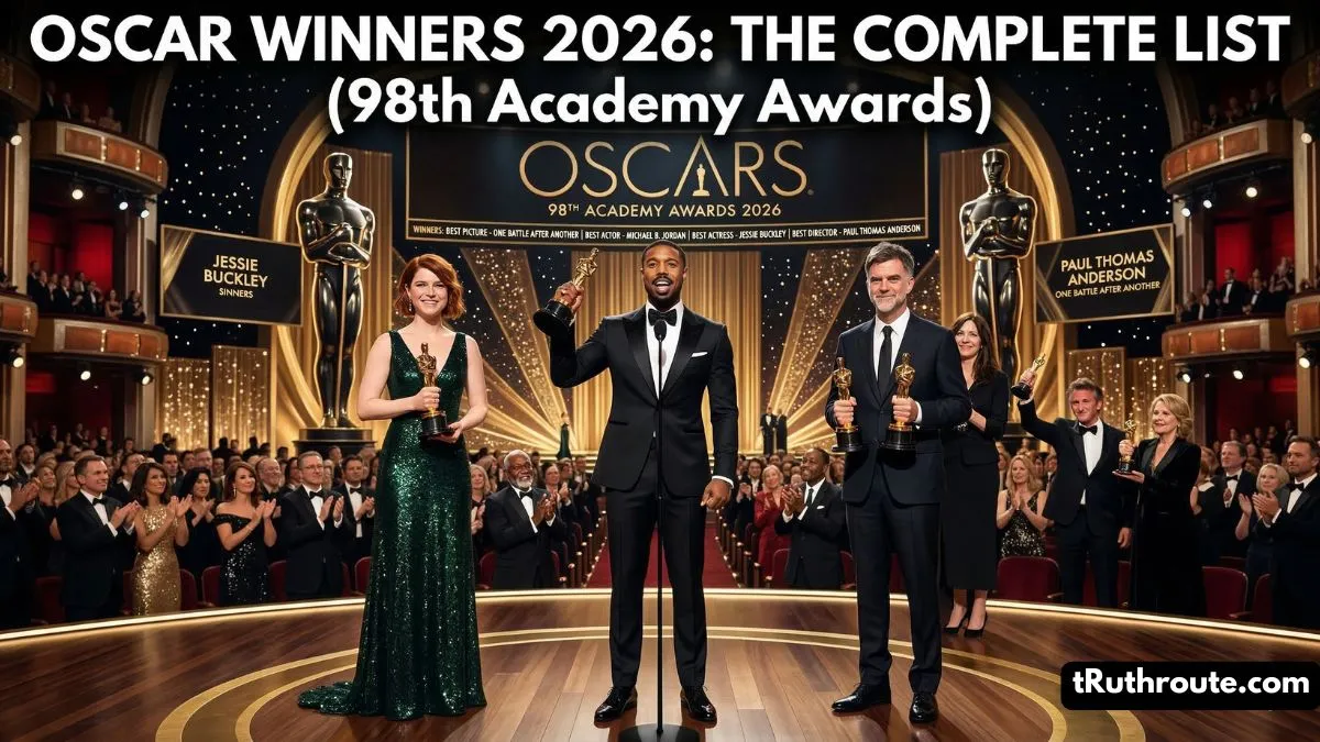Oscar Winners 2026: Complete List of All 98th Academy Awards Winners