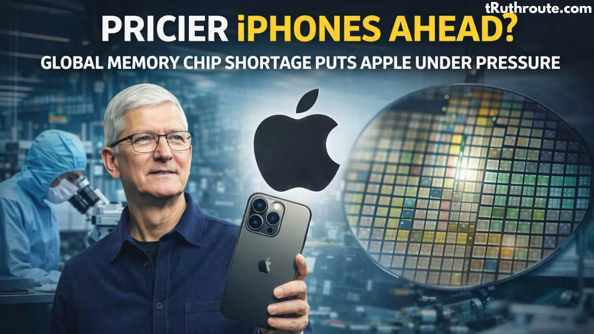 iPhone 17 Price Hike? Memory Chip Shortage Puts Apple in a Tough Spot