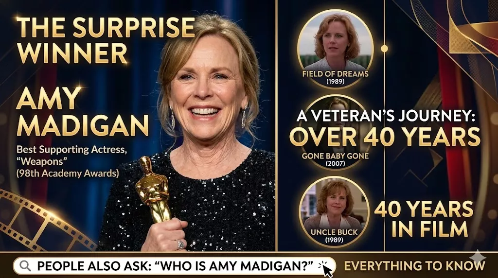 Who Is Amy Madigan? The Oscar Winner Nobody Saw Coming in 2026