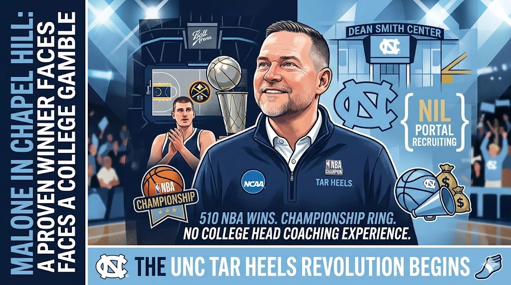 Who Is Michael Malone? NBA Champion Coach Hired by UNC After Denver Nuggets Firing