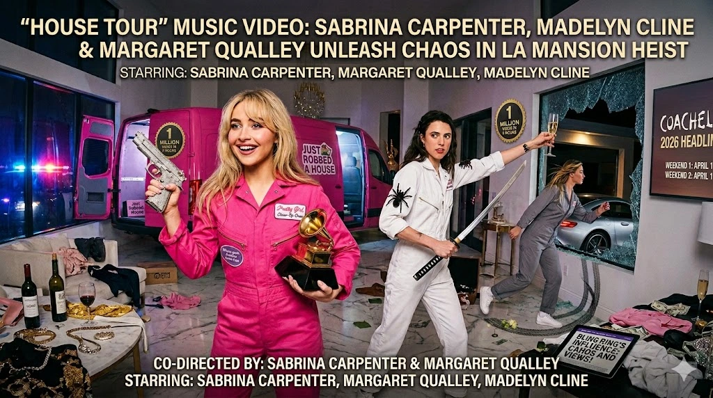 sabrina-carpenter-house-tour-music-video-madelyn-cline-margaret-qualley