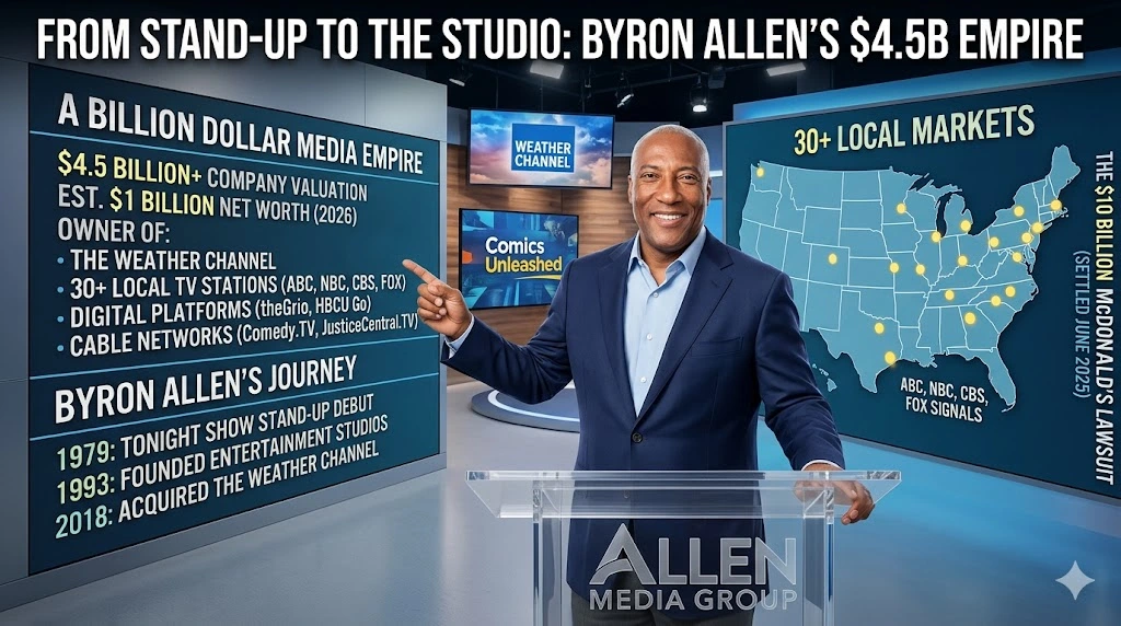 Who Is Byron Allen? Net Worth, Wife, Empire and McDonald’s Lawsuit Explained