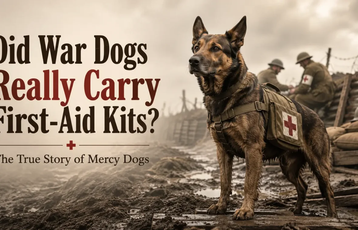 Did War Dogs Really Carry First-Aid Kits? The True Story of Mercy Dogs