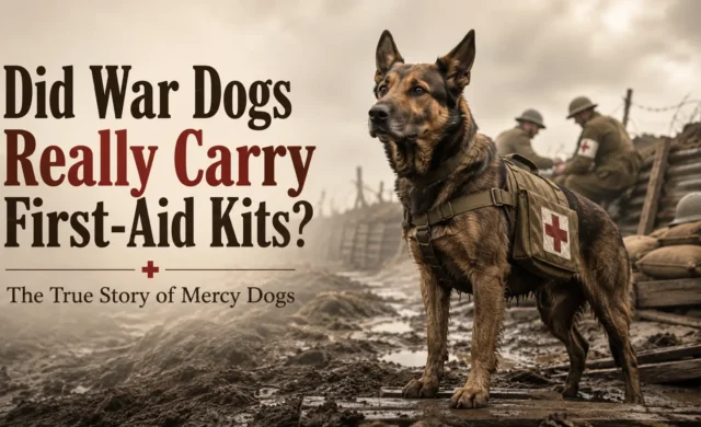 Did War Dogs Really Carry First-Aid Kits? The True Story of Mercy Dogs